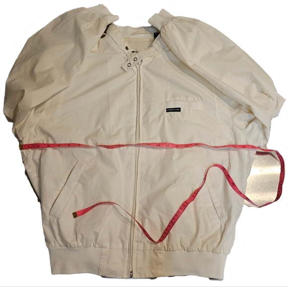 Vintage Off-white Members Only Wind Breaker Jacket 44L Men or Women - Picture 11 of 14